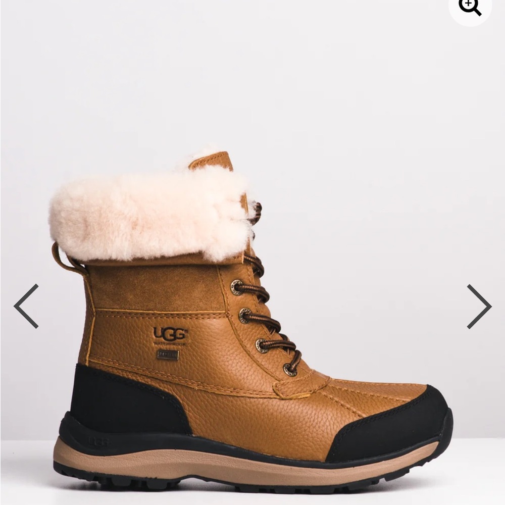 WOMENS UGG ADIRONDACK III BOOTS - CHESTNUT 7.5